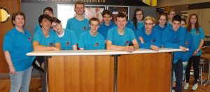 First Team Photo, just count how many times the person hiding at the back misses being in the photo.