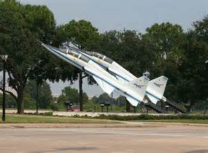 These are the two T38s welcoming people to the JSC.